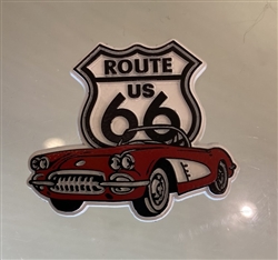 Rt 66 Convertible Magnet