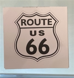 Rt 66 Shield Stickers