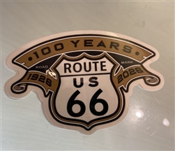 RT 66 100 year Sticker