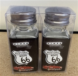 Rt 66 Salt & Pepper Shakers