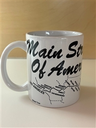 Main Street of America Route Mug