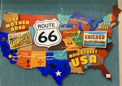 Rt 66 Tin Map